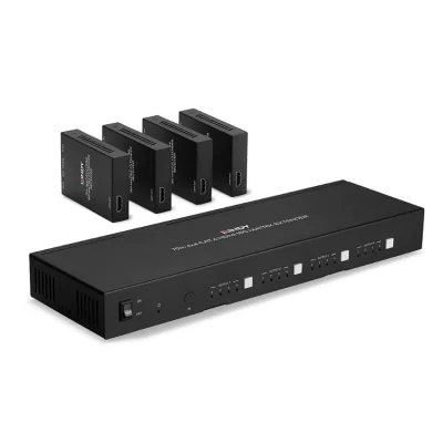 Extender matriceal IR HDMI 4K60 4x4 Cat.6, 70 m, Lindy 38328