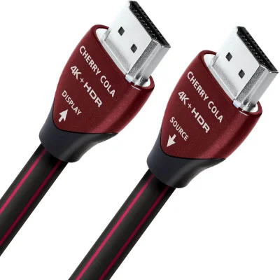 Cablu HDMI 4K AudioQuest Cherry Cola Hybrid Active Optical Cable (HAOC) 5m