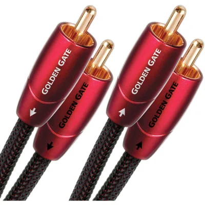 Cablu audio 2RCA - 2RCA AudioQuest Golden Gate, 12m