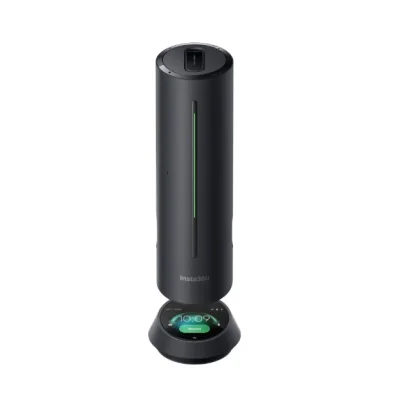 Speakerphone omnidirectional Insta360 WavePro, 8 mics, Full-duplex Audio, AI recorder, captare voce 5m, 12 ore de conver