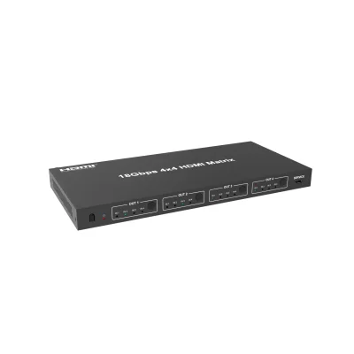 Matrix Switcher HDMI 2.0 4x4 cu telecomanda