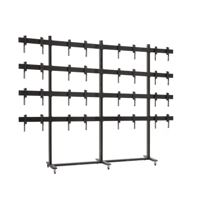 Stand Videowall 4x4 Vogel's TVW4455 cu baza mobila