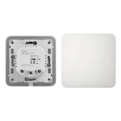 LIGHTCORE 1-GANG + SOLOBUTTON 1-GANG/2-WAY (WHT)