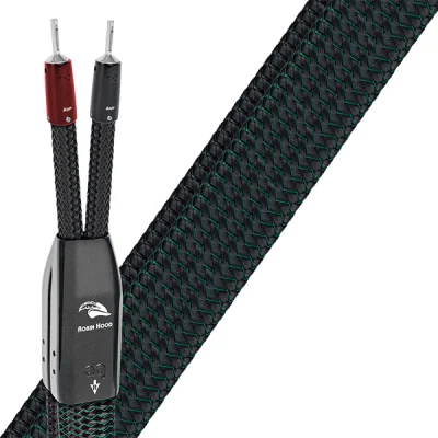 Cablu de boxe High-End Audioquest Robin Hood ZERO BiWire Single (DBS Carbon) 2m