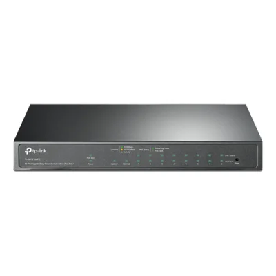 Switch 8 x RJ45 1G PoE, 1 x RJ45 1G, 1 x combo SFP + RJ45 1G, Managed - TP-Link TL-SG1210MPE