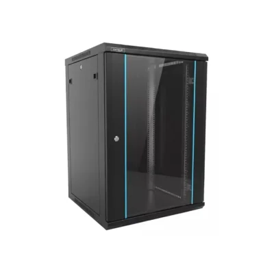 RACK 19" 18U 600X600, DE PERETE, NEGRU