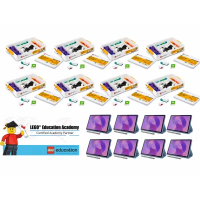 Pachet Lego Education Computer Science & AI Kit 3-5, pentru o sala de clasa, 32 copii, si training acreditat Lego pt un