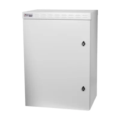Cabinet rack exterior 16U 19'' 600x450, capacitate incarcare 300 kg, IP55, IK10 - ASYTECH Networking ASY-16U-6045EXIP55