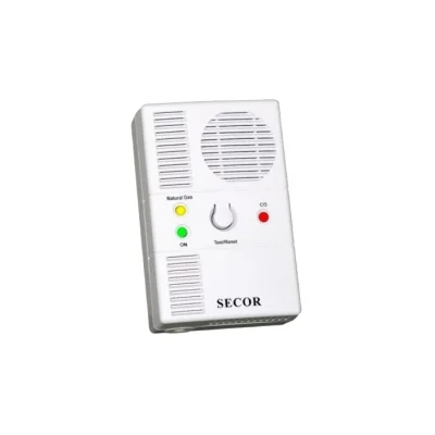 DETECTOR DE GAZ METAN SI MONOXID DE CARBON 24V