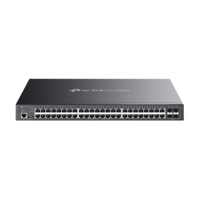 Switch L2+, 48 x RJ45 1G PoE, 4 x SFP 1G, Management, 1U - TP-Link Omada SG3452P