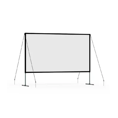 Ecran de proiecție portabil, pliabil, pentru exterior Wanbo, 221 x 125 cm, 16:9, ALR - TG26