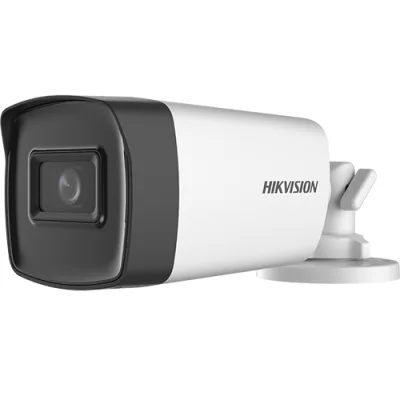 Camera AnalogHD 2MP, lentila 2.8mm, IR 40m, AUDIO integrat - HIKVISION DS-2CE17D0T-IT3FS-2.8mm