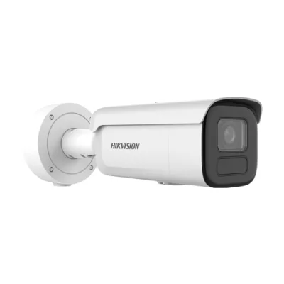Camera IP 4K, lentila 2.8-12mm VF, IR 60m DarkFighter, Alarma, IK10 - HIKVISION DS-2CD2686G2H-IZS(2.8-12mm)