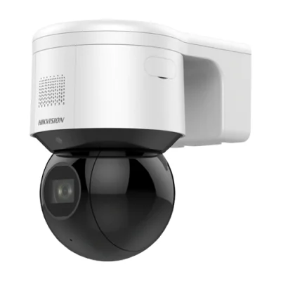DarkFighter - Camera PTZ IP, rezolutie 4MP, X4, IR50m, WL 6m, Audio, Alarm, PoE - HIKVISION DS-2DE3A404IWG-E