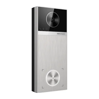 Panou exterior videointerfon TCP/IP 4MP, IR 3m, Wi-Fi6, Bluetooth, M1, IP65 - HIKVISION DS-KV6114-MWBE1