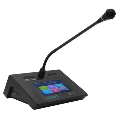 Microfon digital presedinte de audioconferinta cu vot si Touchscreen DSPPA D7221