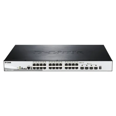 SWT 24*GIGE+4*10G SFP+DLK DGS-1510-28XMP