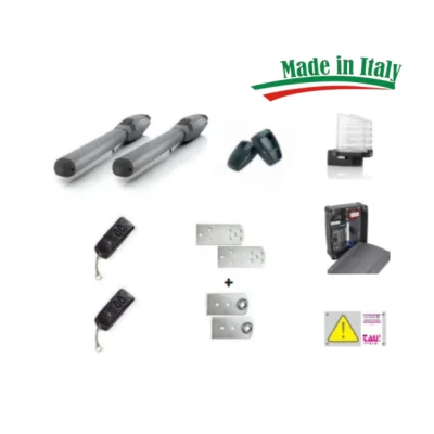 Kit porți batante 2 x 3 m, 230V K-KVECTI2