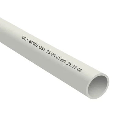 Tub PVC rigid D25, 750N, 3m - DLX TRP-802-25