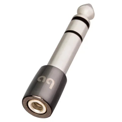 Adaptor casti Jack6.3 tata la Jack3.5 mama Audioquest, Extreme-Purity Solid Copper