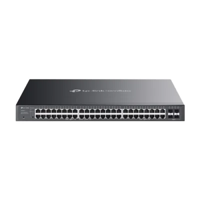 Switch L2+, 32 x RJ45 1G PoE, 16 x RJ45 1G, 4 x SFP 1G, Management, 1U - TP-Link Omada SG2452LP